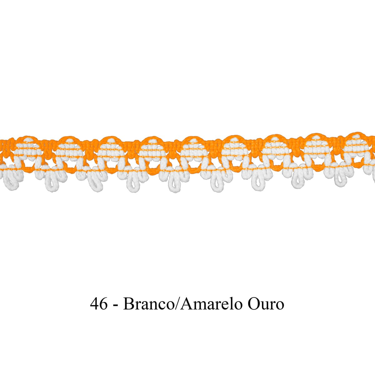 46-BRANCO/AMARELO/OURO