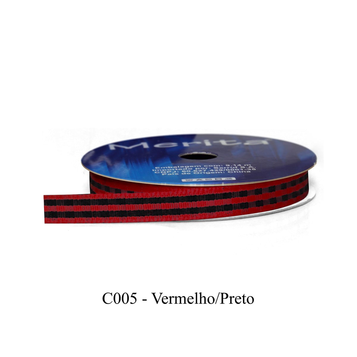 C005-VERMELHO/PRETO