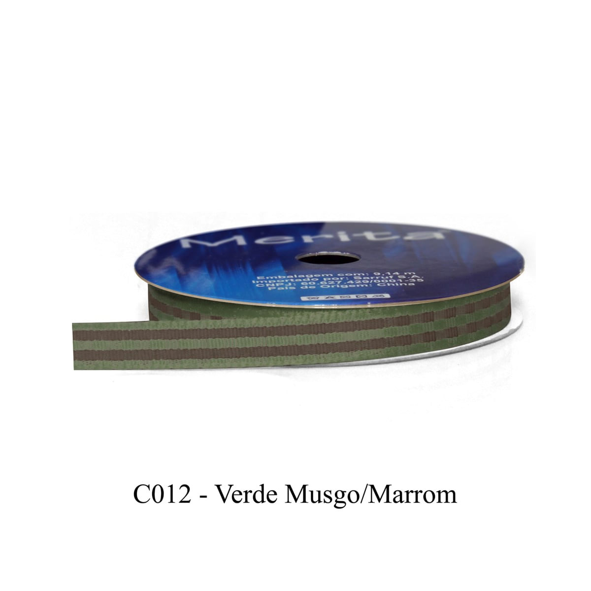 C012-VERDE MUSGO/MARROM