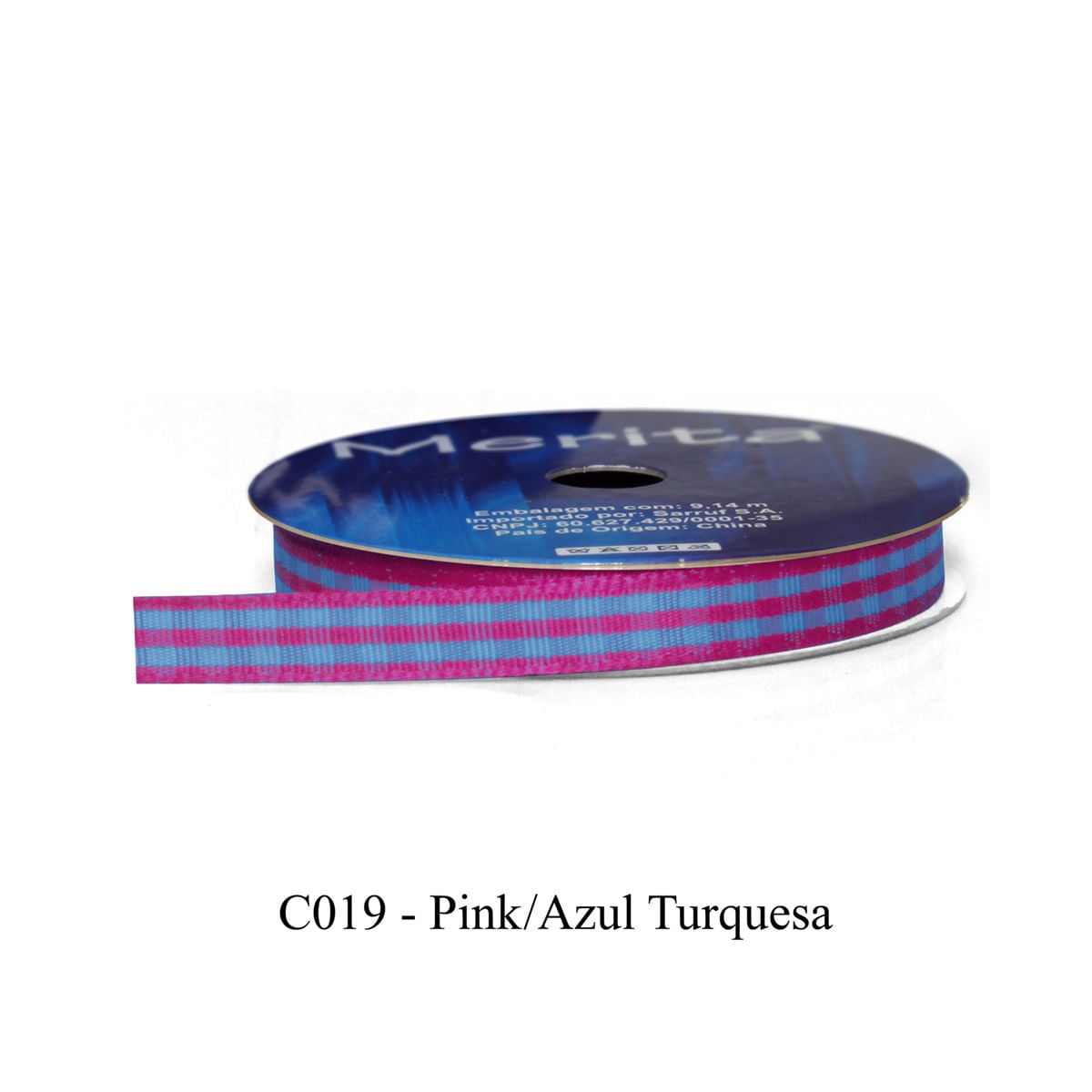 C019-PINK/AZUL TURQUESA