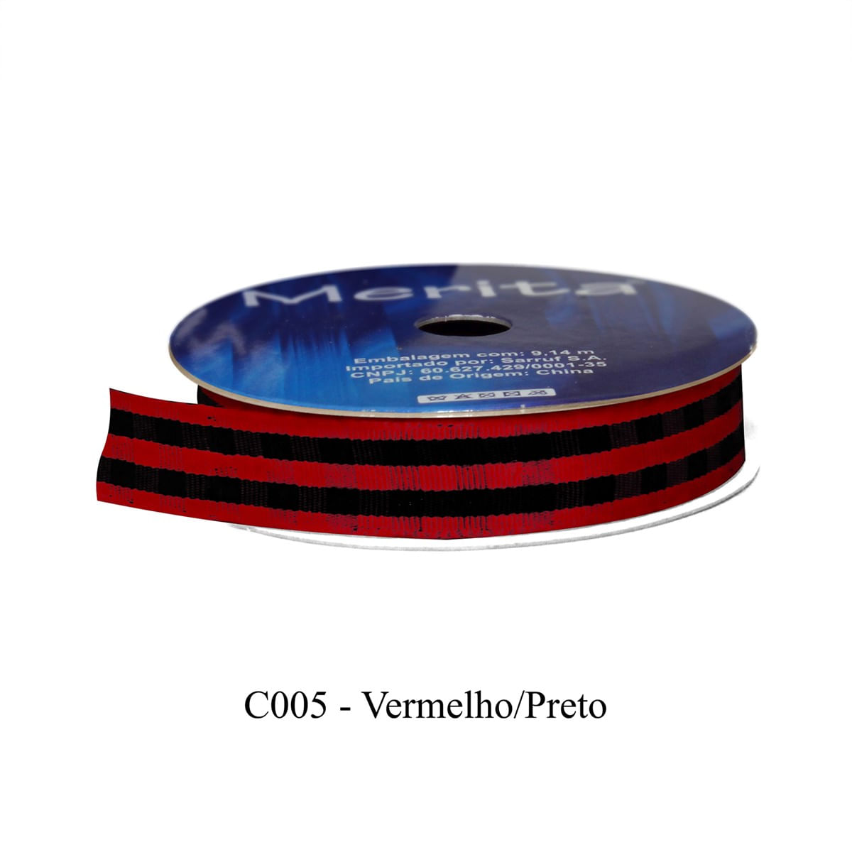 C005-VERMELHO/PRETO