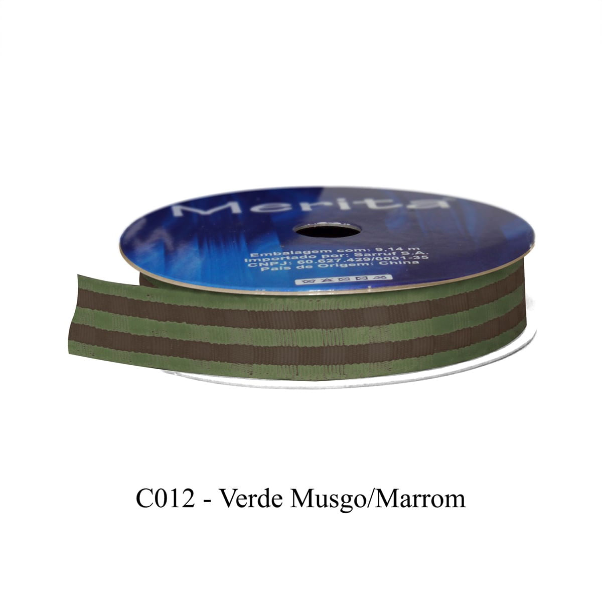 C012-VERDE MUSGO/MARROM