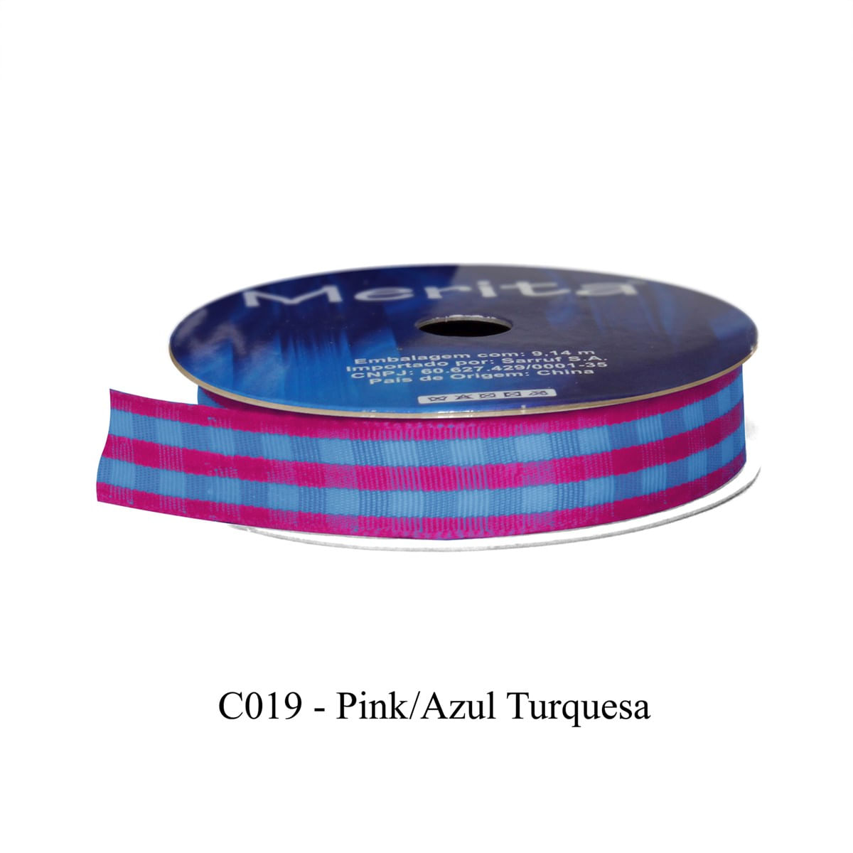 C019-PINK/AZUL TURQUESA